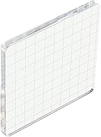 Vista 19 de PATIKIL Bloque de sello acrílico de 2 x 2 pulgadas, bloque de estampado transparente con líneas de cuadrícula, bloques de montaje decorativos