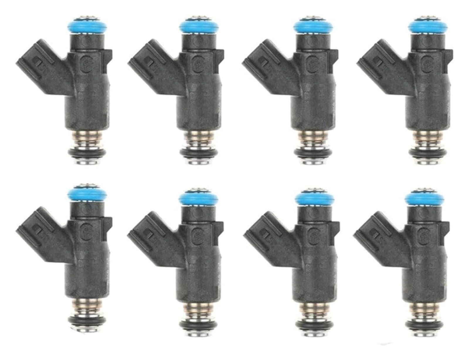 Qwqwfa One Color Petrol Fuel Injector For Suburban For Silverado For Tahoe 4.8L 5.3L 6.0L 2010-2017 8Pcs Fuel Injector 12613411 Nozzle