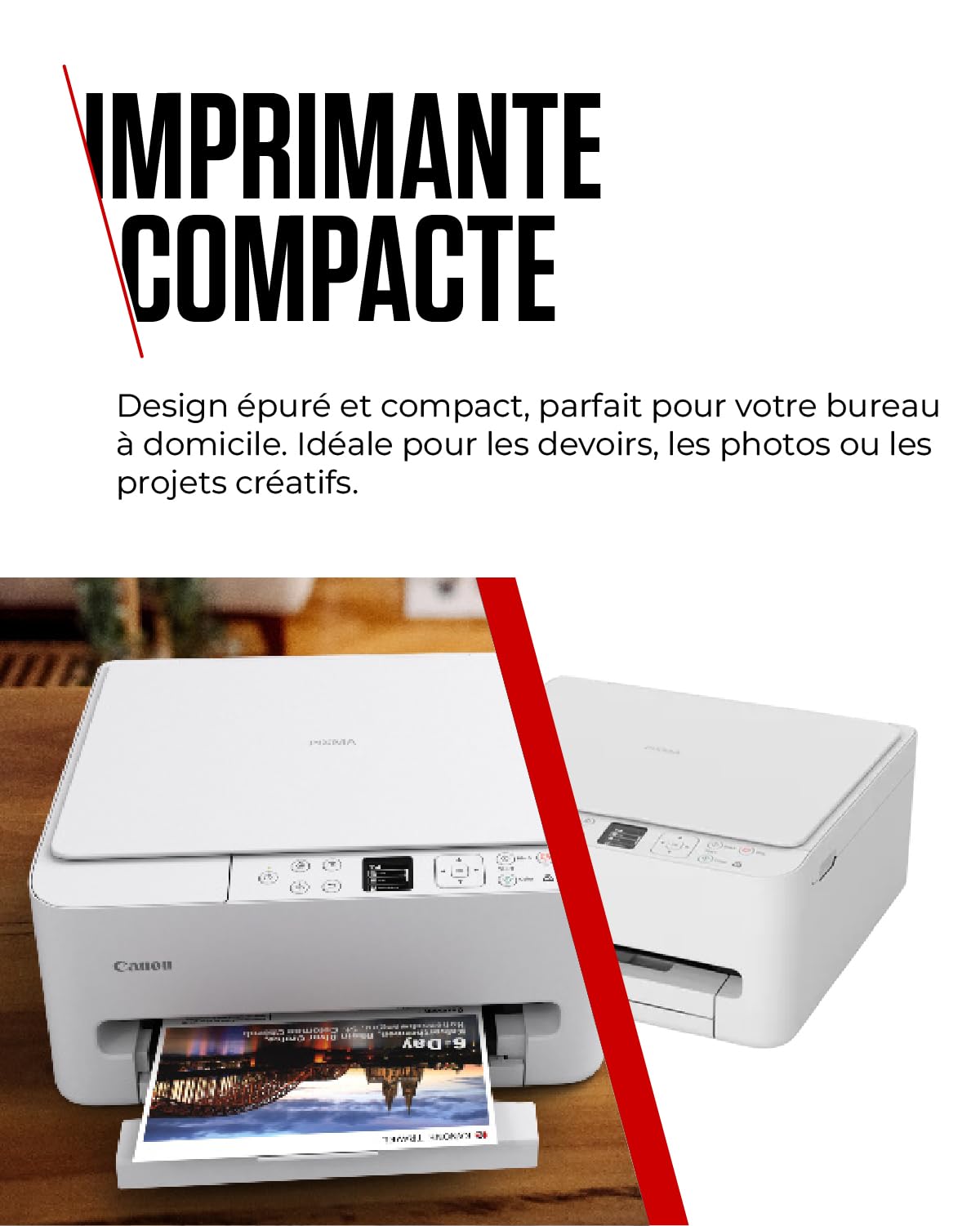 Canon PIXMA TS6550i Imprimante Multifonction Jet d'encre WiFi A4