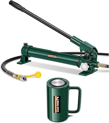 Newhai Gato hidráulico de 20 toneladas y bomba manual hidráulica CP-700