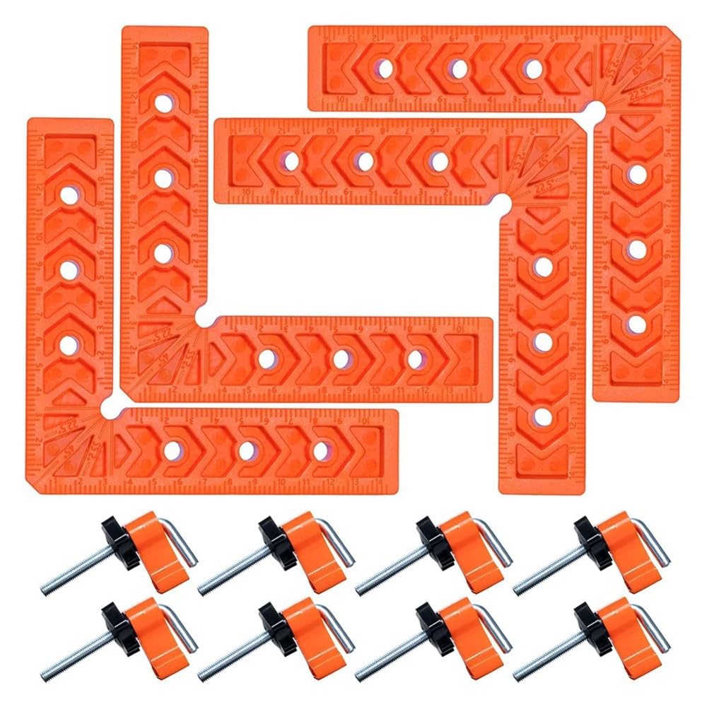 Ctrlzs Engineering Plastic Positioning Squares 90 Degree Clamps, Square Angle Clamps, Right Angle Clamps For Woodworking