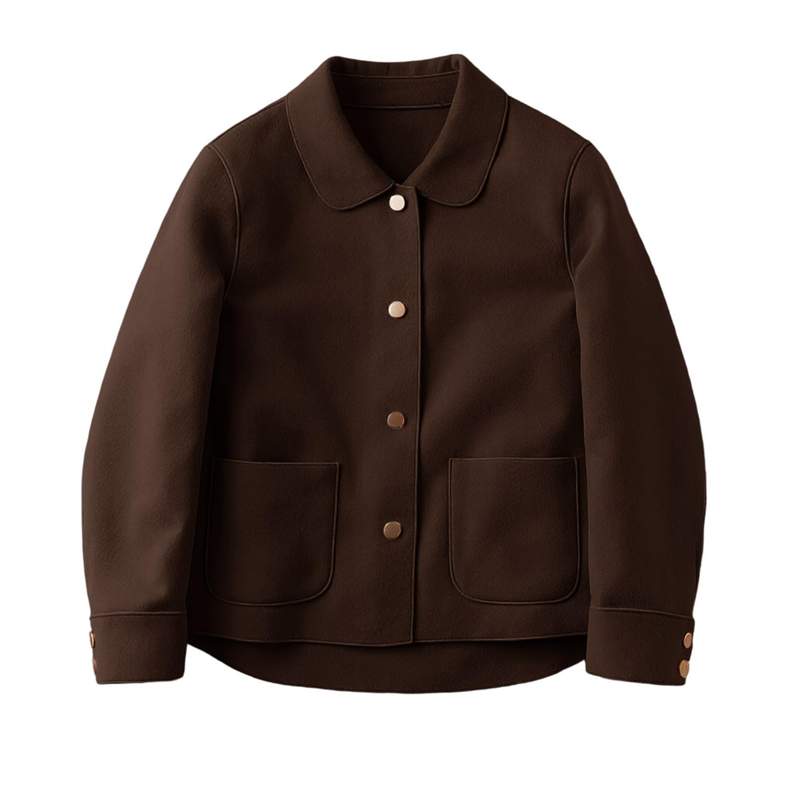 Trench Coat Femme Veste Mi Saison Parka Courte Blouson Légère Imperméable Manteau Jacket Ete Peacoat Demi Cintré Court Caban Léger Printemps Été Grande Taille