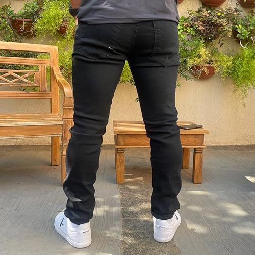 Kit 3 Calças Jeans Masculina Slim Skinny Moda Casual Básica Qualidade Premium (48)