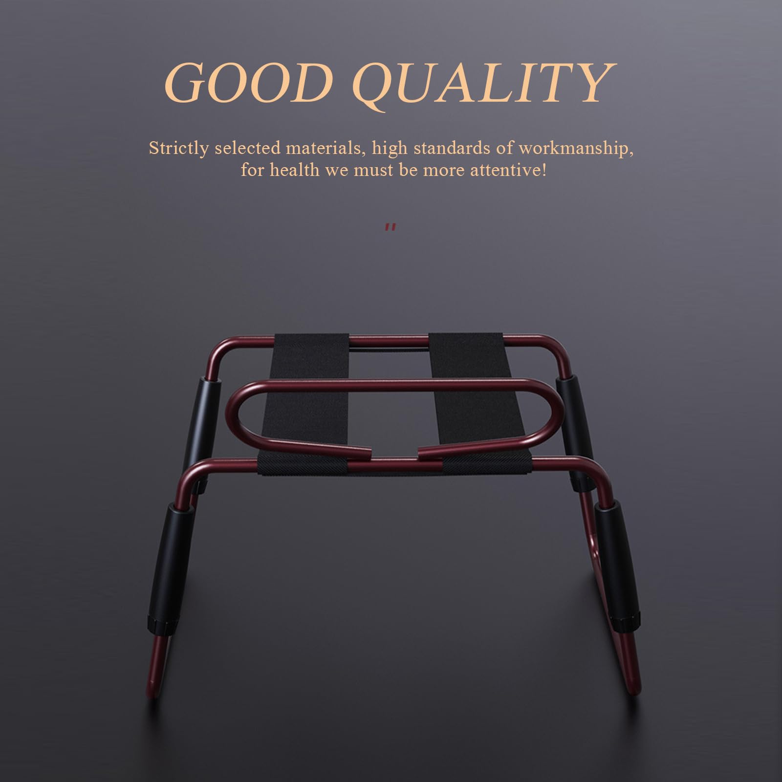 BDSMYOU Meubles Sexuels Chaise Sexuelle Couples Meubles d'Amour avec Poignées,Réglable Polyvalent Bounce Love Chair pour Assistance Position Sexuelle,Siège Sexuel Meubles Sexuels Jouets Durs