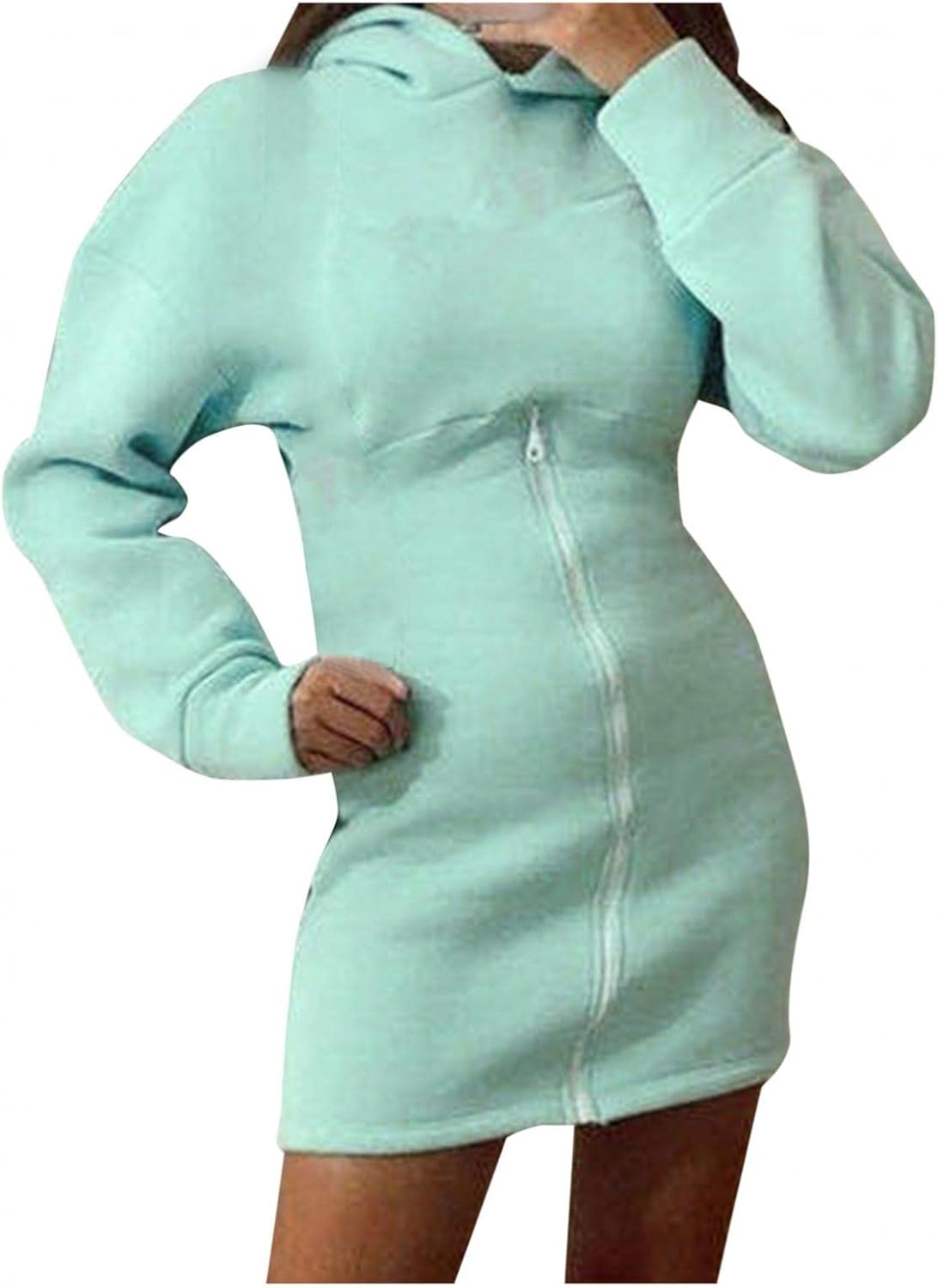 Kiomigirl ロングパーカー 長袖 ひざ丈 Aライン ドレス プルオーバー レディース パーカーワンピース 無地 韓国 ファッション ミニドレス ストリート風 冬 ジッパー 通勤 普段着 秋 テレビで話題 春 フード付き 部屋着 通学 Kiomigirl ロングパーカー 長袖 ひざ丈 Aライン ドレス プルオーバー レディース パーカーワンピース 無地 韓国 ファッション ミニドレス ストリート風 冬 ジッパー 通勤 普段着 秋 テレビで話題 春 フード付き 部屋着 通学