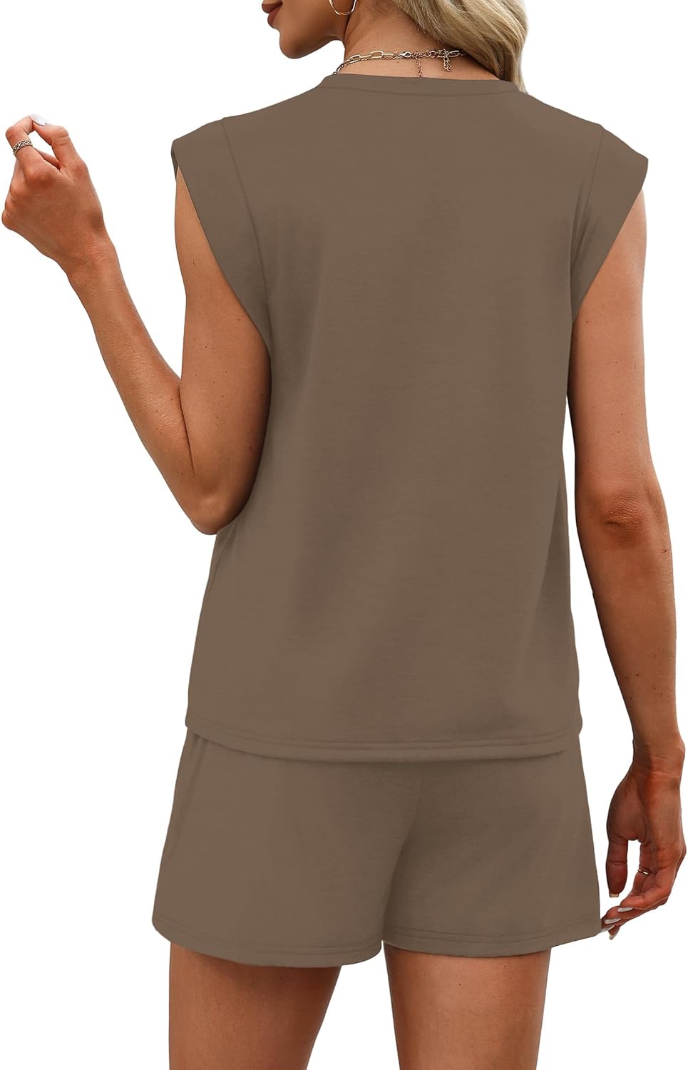 WIHOLL Two Piece Sets for Women Trendy Short Sets Beach Vacation Clothes Airport Travel Cruise Summer Outfits - Image 5