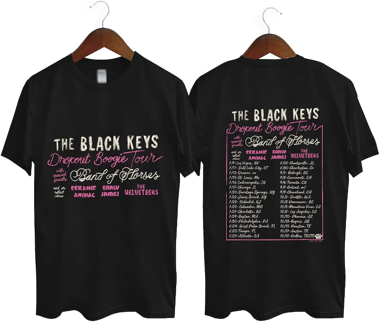 The Black Keys Drop Out Boogie Tour 2022 Shirt, Vintage T-Shirt