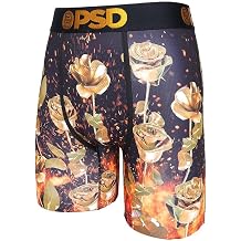 PSD Men's Forged In Fire Boxer Briefs, Multi, XXL