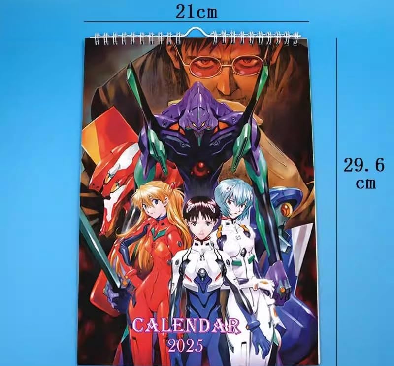 Amazon.co.jp: 新世紀エヴァンゲリオン 壁掛けカレンダー 2025版