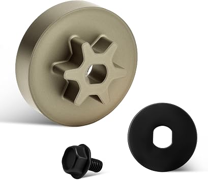 Drive Sprocket Kit with Bolt and Washer Compatible with Dewalt DCCS620B DCCS670B DCCS690B DCCS690H1 DCCS690M1 DCCS620P1 DCCS670X1 Chainsaw Replace 90618228 90639221 90618229