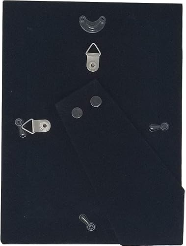 Miniatura 7 de CustomGiftsNow 10 aniversario - Marco de fotos de aluminio anodizado grabado con láserpara colgar en la mesa, boda