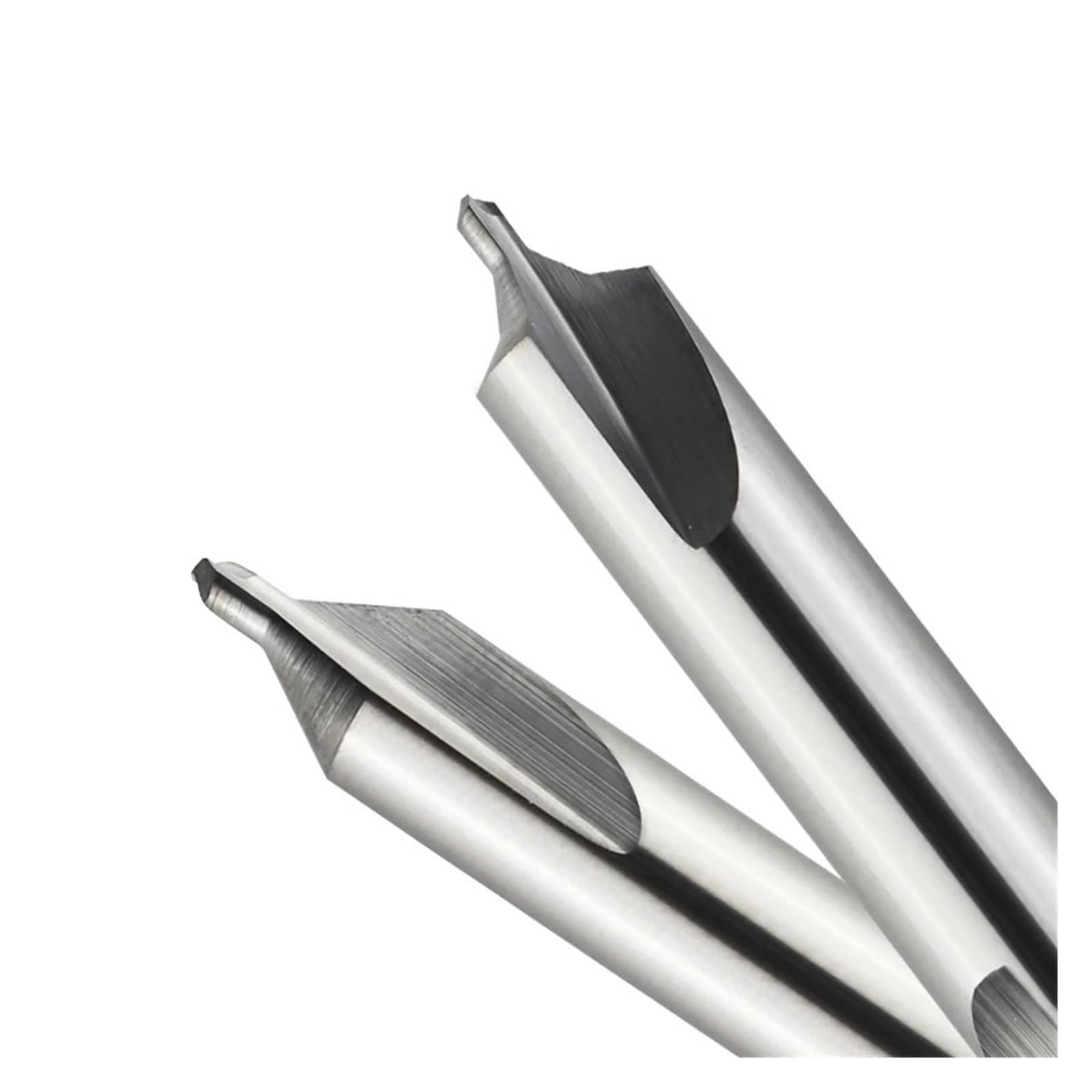 Brocas centrales Brocas de carburo for avellanado de 60 grados, brocas angulares for metal, herramientas de perforación CNC for metalurgia dura, acero de tungsteno, 1 pieza(D2.5xD6)