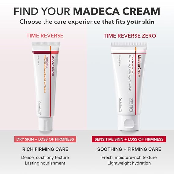 CENTELLIAN 24 Madeca Cream Time Reverse Zero, TECA Moisturiser, 2.70 fl oz