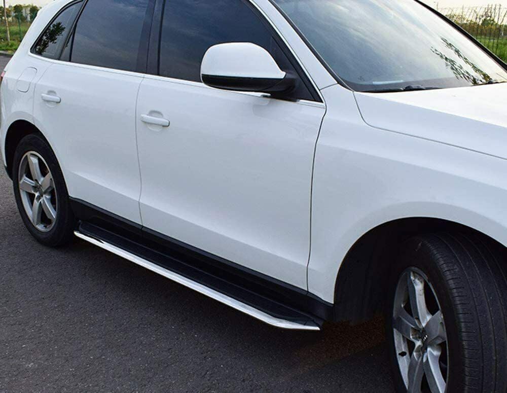 Pair Aluminum Running Boards Compatible with Acura RDX 2013-2018 Side Steps Side Pedals Step Bars