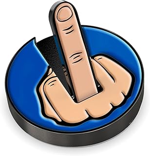 Ultimate Middle Finger Golf Ball Marker | Magnetic Hat Clip | Alignment Ball Mark | Funny Golf Accessory Cap Premium Gift for Golf Enthusiasts
