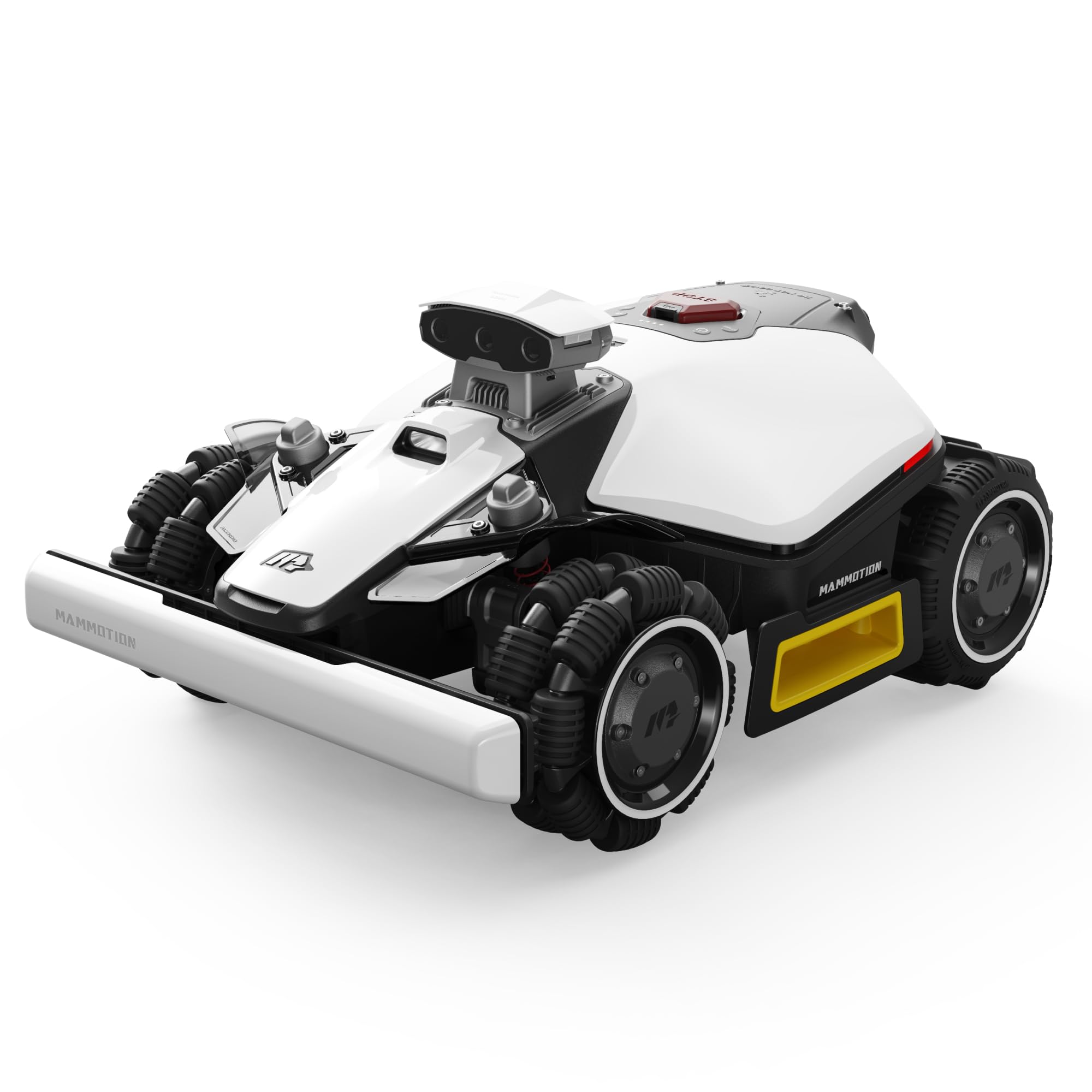 MAMMOTION LUBA Mini 2 AWD 1000 Robot Tondeuse sans Fil | AI Vision à Tri-Caméra & NetRTK, Auto Cartographie, DropMow, Pentes 80 %