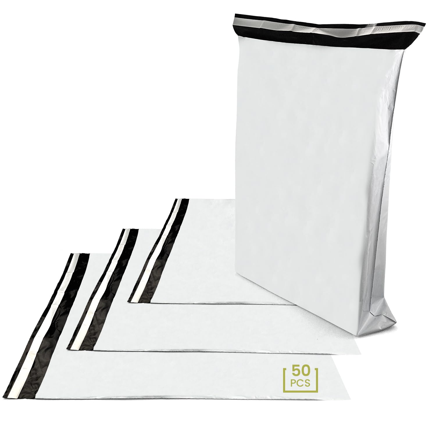 Magrimaxio 100 Versandtaschen L – 25,5x33cm, Blickdicht, Selbstklebend, Wasserdicht, Für Kleidung & Mehr