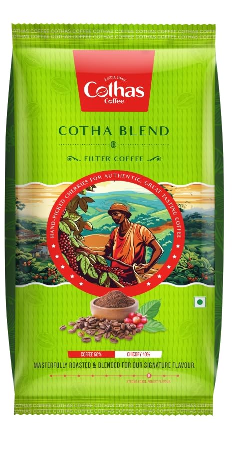Cothas Cotha Blend Filter Coffee Powder | Roasted & Blended Signa...