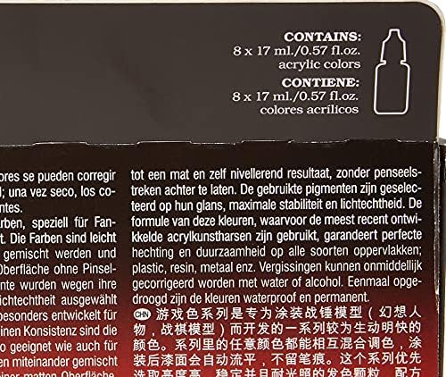 Vallejo AV Washes Set - 8 x 17ml