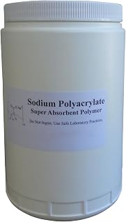 Universe of Science Inc Educational Products - Superabsorbent Diaper Polymer 1 lb Sodium Polyacrylate -One pound of the Superabsorbent Polymer.