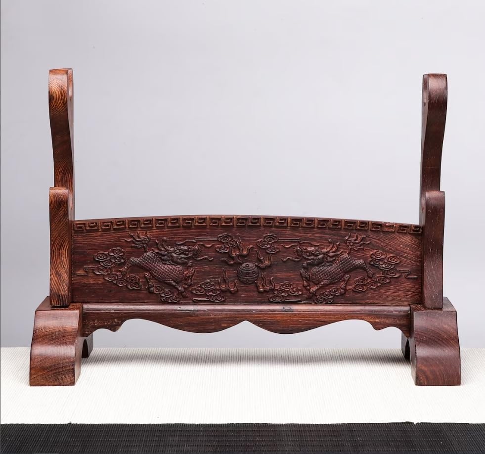 2 levels of knife racks, which can display all kinds of katana, Katana, Chinese sword, Tang sword, short sword, Ninja sword, Anime Sword