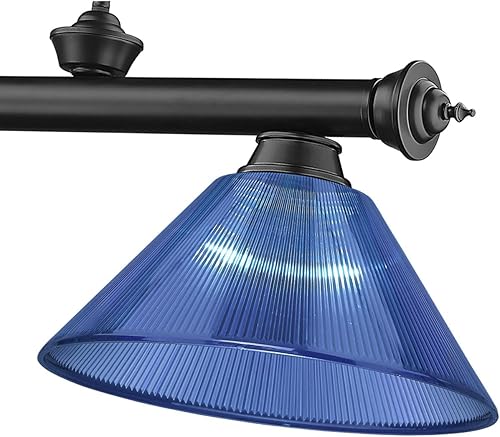 Miniatura 6 de Z-Lite 2306-3MB-ARDB - Colgante de billar Cordon, 3 luces, 180 vatios totales, negro mate