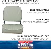 Vista 2 de Springfield 1040623 Economy Asiento Plegable - Gris