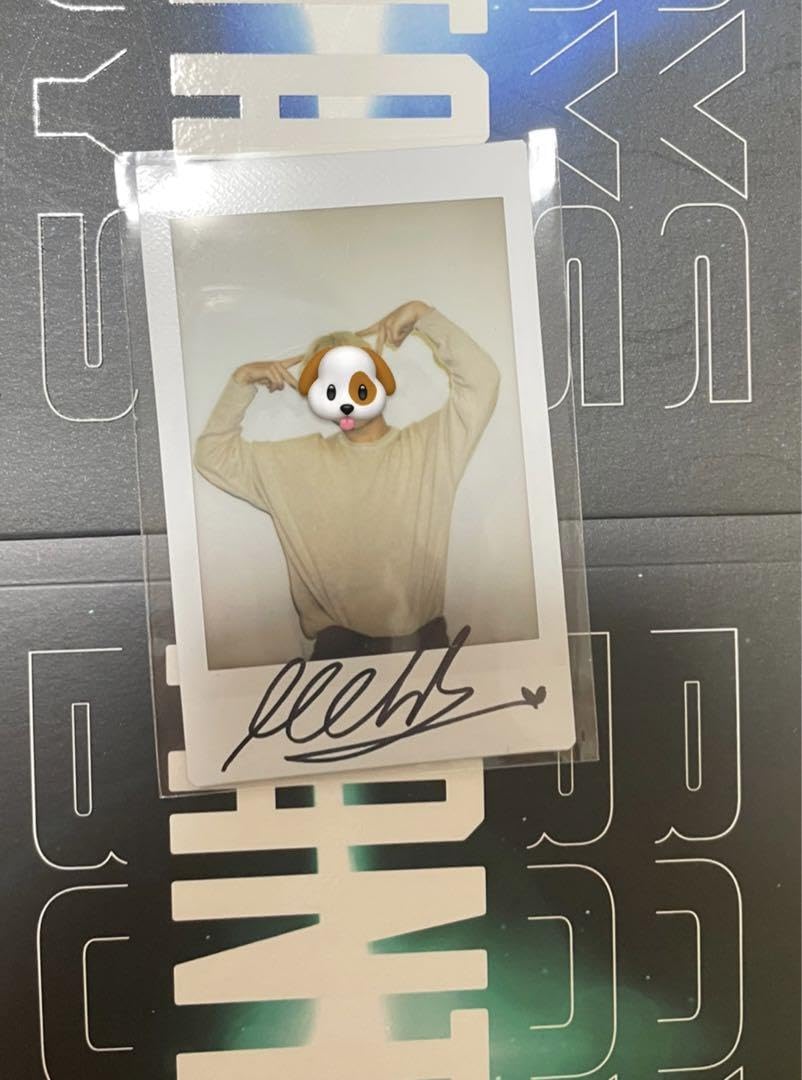 Double0neFANTASYBOYSミンソハンビン直筆サインポラ ポラロイド Double0neFANTASYBOYSミンソハンビン直筆サインポラ ポラロイド