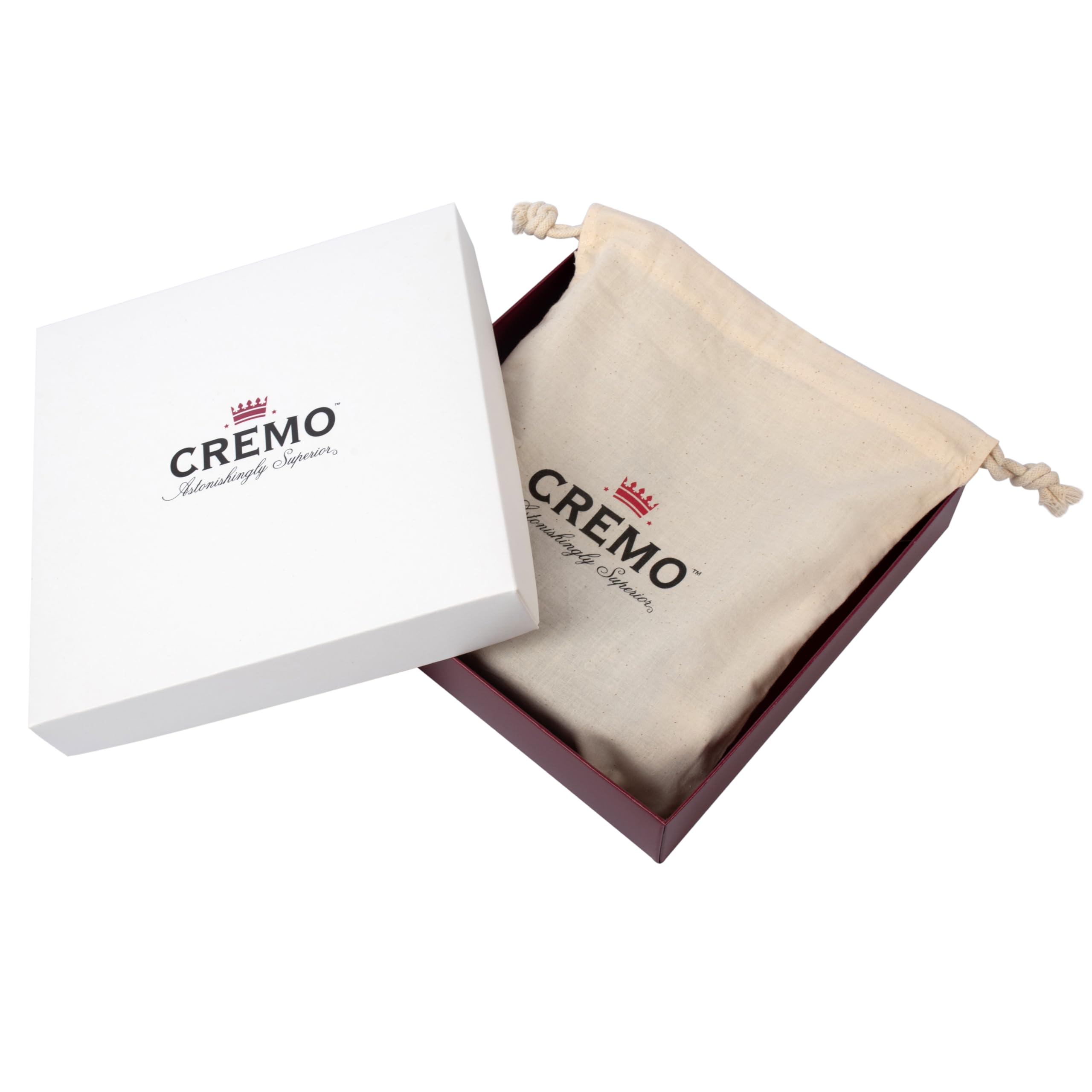 CREMO - Zestaw upominkowy Bourbon & Oak dla mężczyzn - woda toaletowa 100 ml i płyn do mycia ciała 473 ml - pikantny zapach