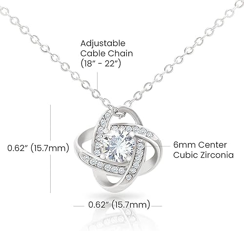 Miniatura 8 de Collar de regalo para mi esposa, regalo especial para mi esposa, caja para siempre, regalos de amor para parejas, regalos de aniversario para