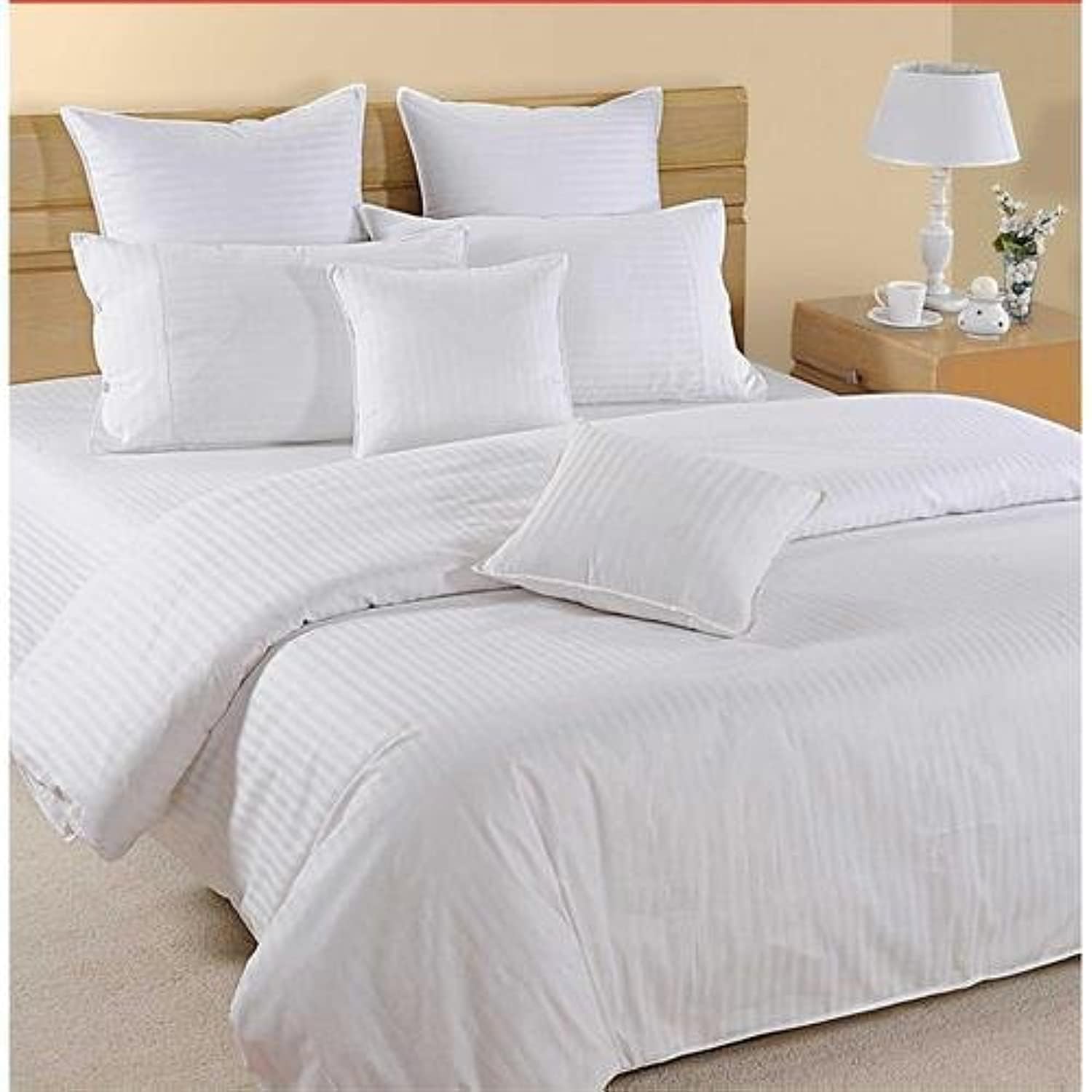 White King Size 245 x 265 cm Hotel Linen Duvet Cover