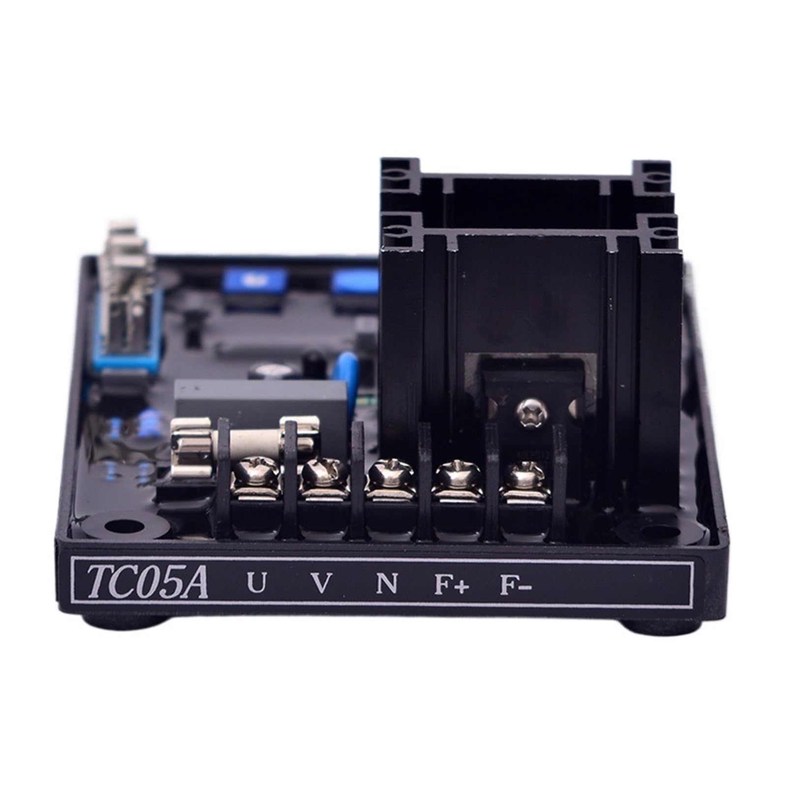 1 unidad de regulador AVR TC05A for generador diésel sin escobillas, regulador de voltaje automático electromagnético, placa reguladora.