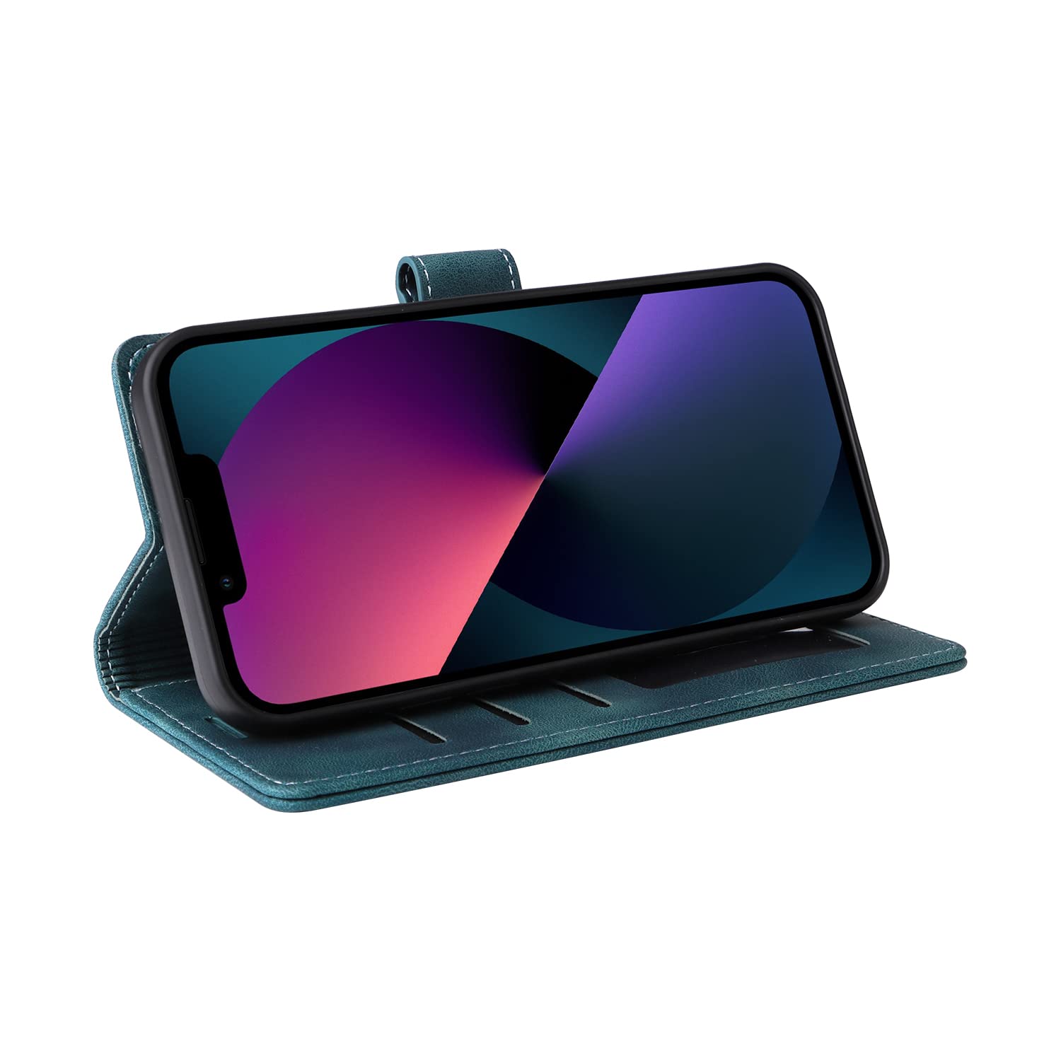 Handyhülle Für Huawei P30 Lite / Nova 4e | Mit Standfunktion & 3 Kartenfächern – Stoßfest Aus Kunstleder & TPU