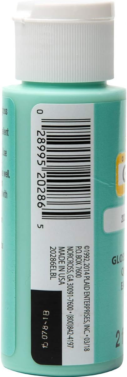 Apple Barrel Gloss Acrylic Paint in Assorted Colors (2-Ounce), 20364 Light Blue