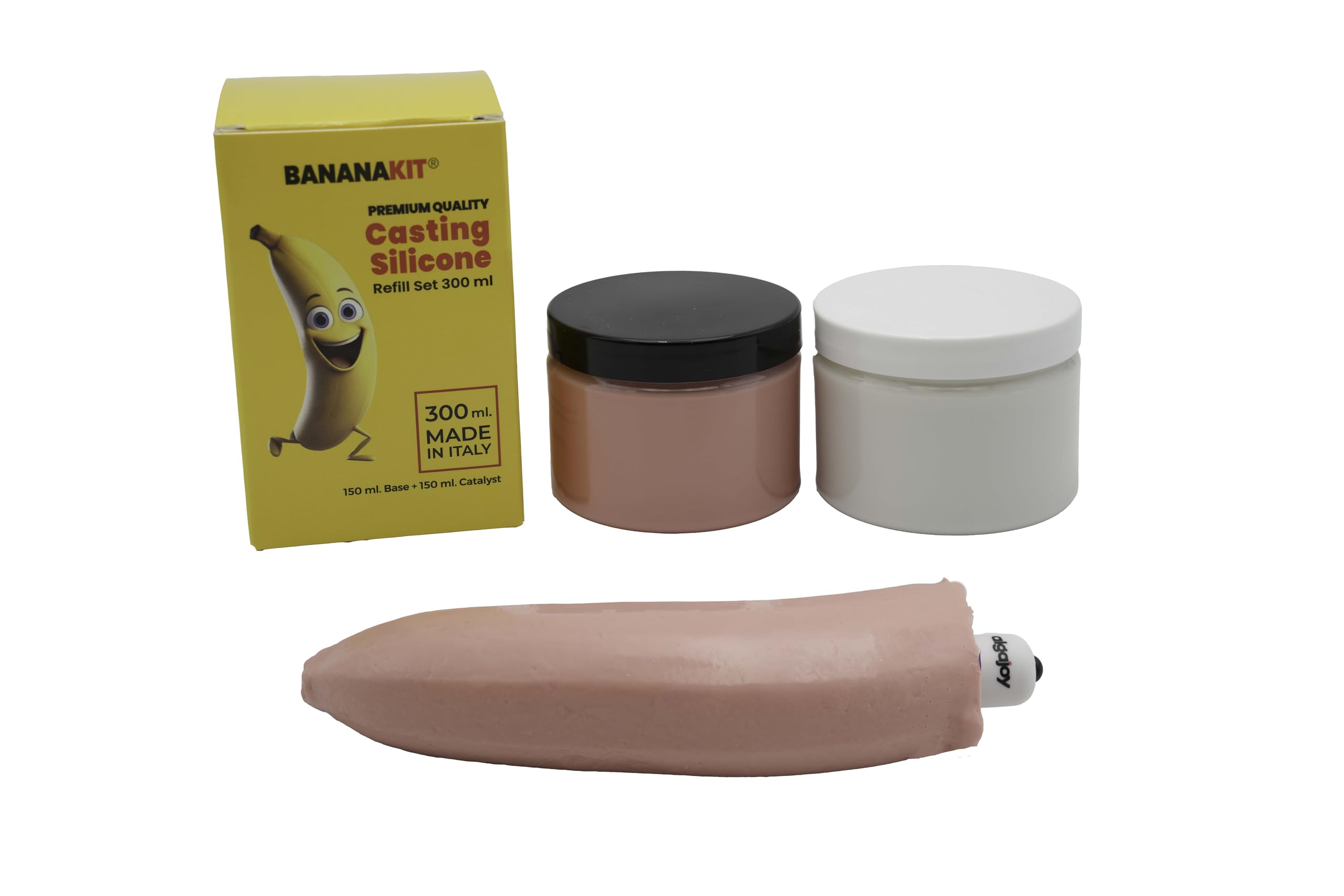 Casting Silicone. Silicone Sicuro e di Alta precisione, Perfetto per Realizzare copie Flessibili delle Parti Intime del Corpo. Prodotto in Italia.