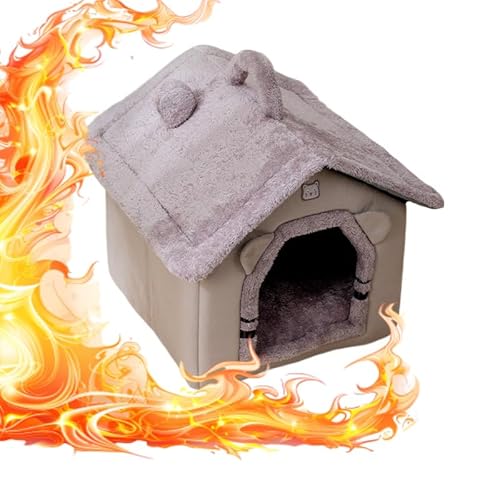 Yellowant �I�[���V�[�Y�� �L���b�g�n�E�X �~�g���� �􂦂� ����~�ߒ� �h�[���^ �y�b�g�n�E�X �����^�f�U�C�� �L�E���^���p �����p�y�b�g�x�b�h ���炬�̋x���Ɛ��� �C���e���A�ɂ��œK (�卆�F45*40*45cm,��?��?�����[�q?�D�F)