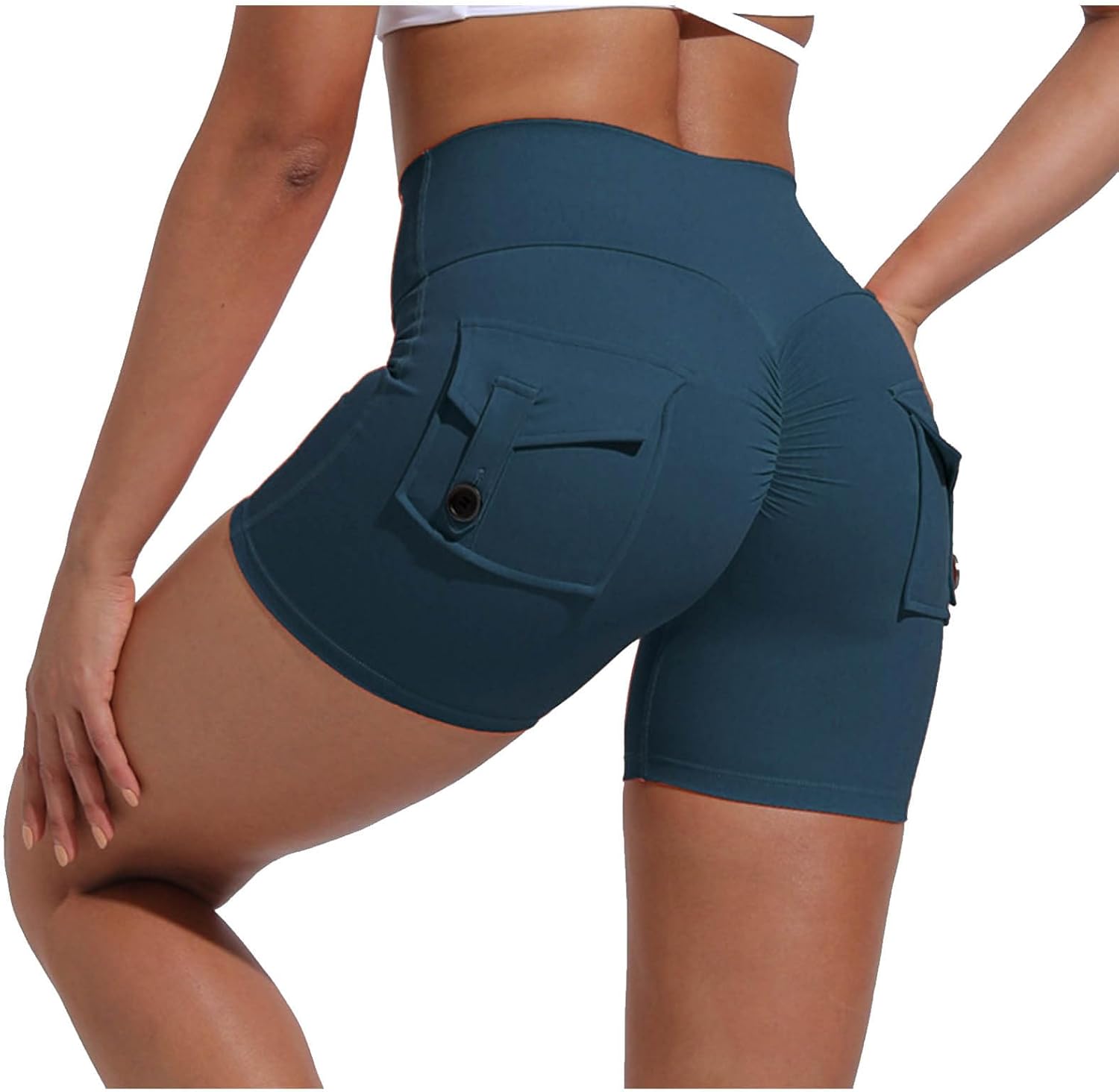 Crz Yoga Women's Slip Shorts 3-Pack - Anti-Chafing Yoga Shorts Under Dresses, High Waist Biker Shorts Black Gym Shorts For Women