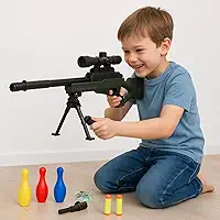 Arma De Brinquedo Fuzil M16 Gel Tiro ao Alvo