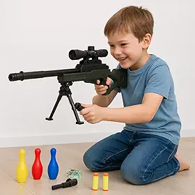 Arma De Brinquedo Fuzil M16 Gel Tiro ao Alvo