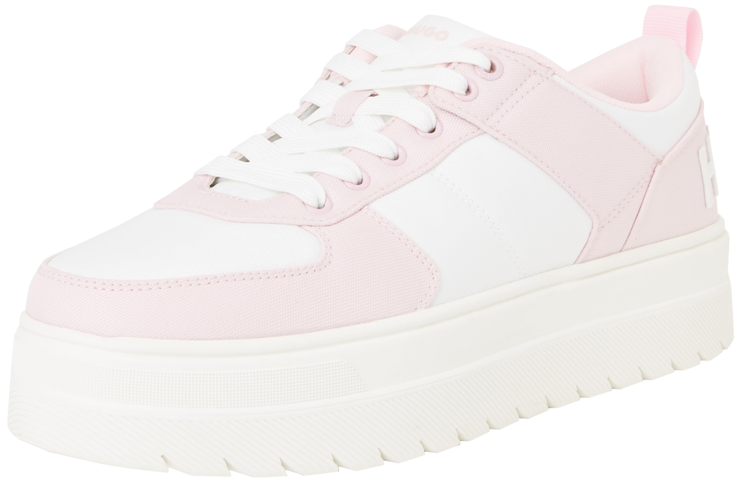 HUGO Lyssa_Tenn_txbc, Women Sneaker, Light/Pastel Pink,