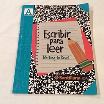 Hardcover Student Workbook A (Escribir Para Leer) (Spanish Edition) [Spanish] Book