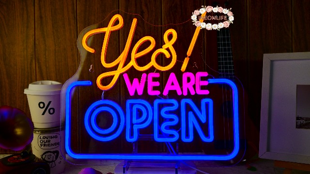 Ineonlife Open Neon Signs,Bright Led Light High Visibility