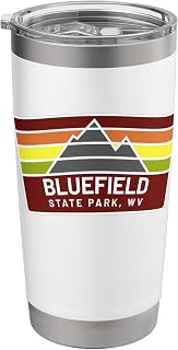 Bluefield State Park West Virginia Mountains WV Vacation Stainless Steel Insulated Tumbler
