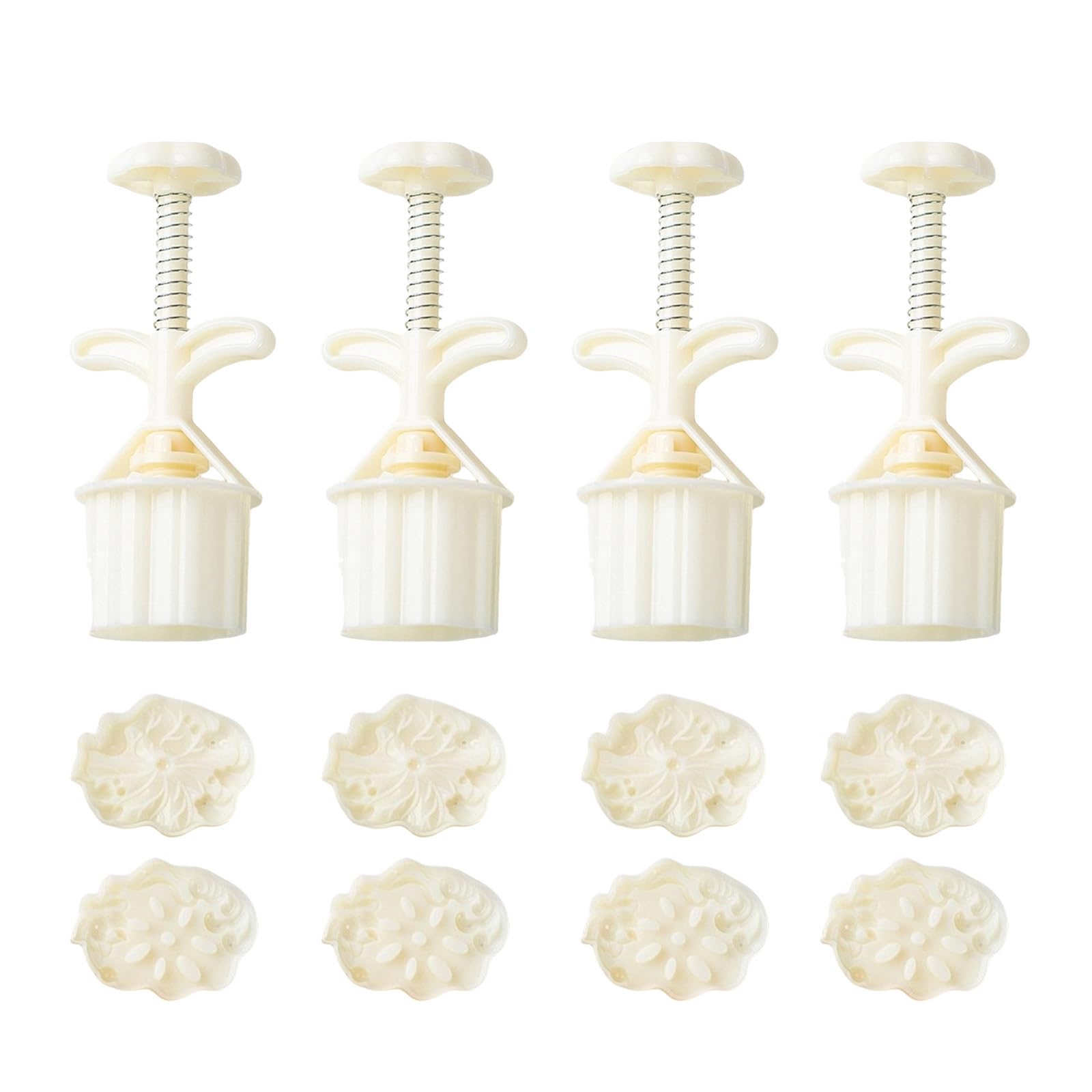 Hsioluted Cake Molds Dessert Press Tool Plant Root/Shape 50g Pastries Tool ABS Texture Pastries Baking Supplies for Cake Dessert Maker