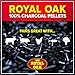 Royal Oak 100 Percent Charcoal Hardwood Pellets for Real BBQ Flavor, Grilling and Smoking, High Heat, Resists Water, Easy to Clean, 30 Pound Bag