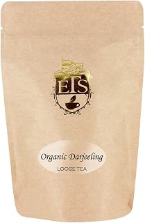Organic Darjeeling Tea | Loose Leaf Tea | 4oz Resealable Pouch | Second Flush | Muscatel Flavor | Full-Bodied Bright Liquor | Ethical Tea Partnership | From the Foothills of the Himalayas