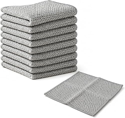 Antonio Herato Malla Magica, Estropajo Reutilizable de Doble Capa，10pcs