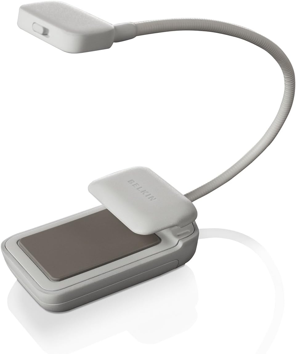 Belkin Clip-On Reading Light for Kindle (White)