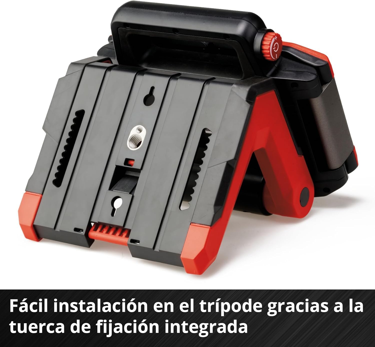 Einhell Lampa akumulatorowa TP-CL 18/3000 Li-Solo Power X-Change (18 V, 3000 lm, obrotowa głowica świetlna, składane panele świetlne, 60 diod LED, regulacja jasności, bez baterii)