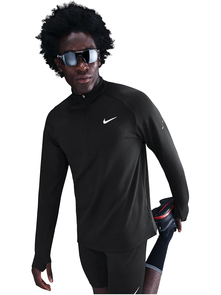 Black Nike Thermo-FIT Repel Winterized Stride Half-Zip